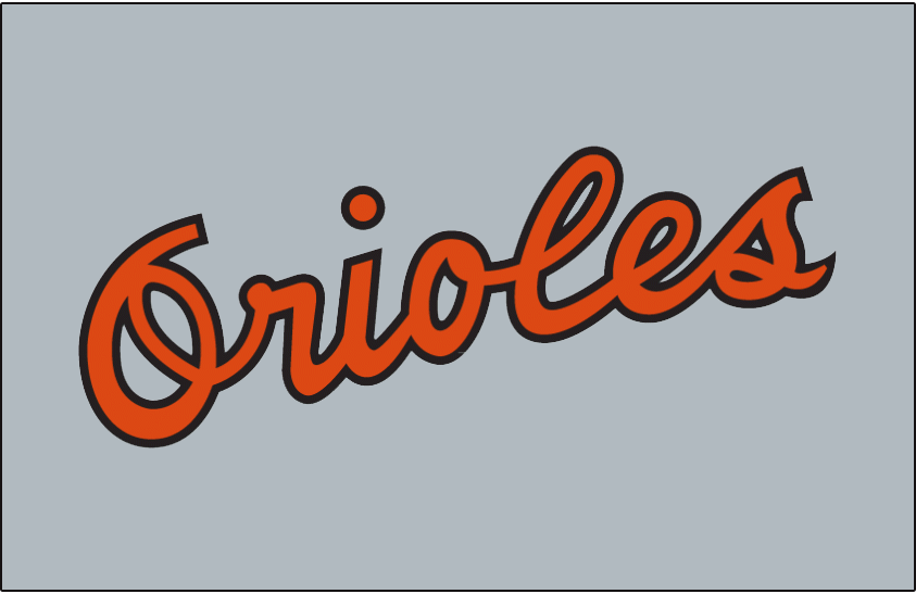 Baltimore Orioles 1973-1988 Jersey Logo iron on paper